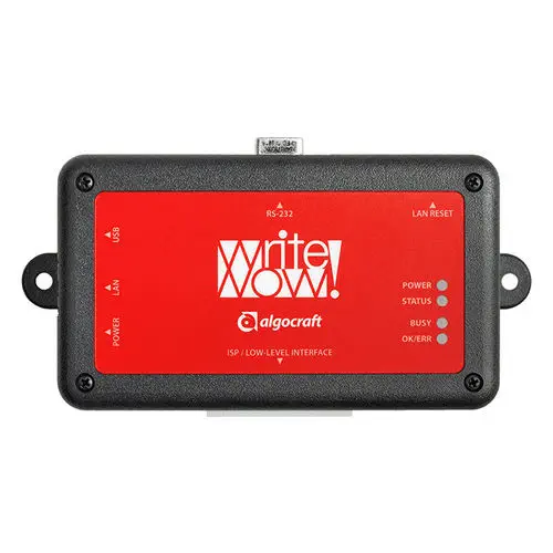 In-Circuit Production Programmer with Galvanic Isolation, 12 V Vpp | algocraft WriteNow!