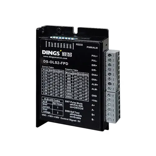 DINGS DS-OLS2-FPD Digital Stepper Driver with Anti-Resonance for NEMA 8-17 Motors