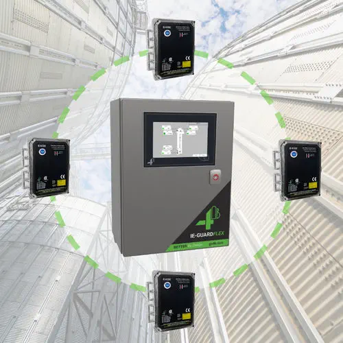 4B Braime IE-GuardFlex Distributed Hazard Monitoring Controller with 7-inch Touchscreen