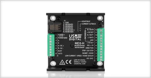 US Digital MD3 Programmable Microstepping Driver and Motion Controller