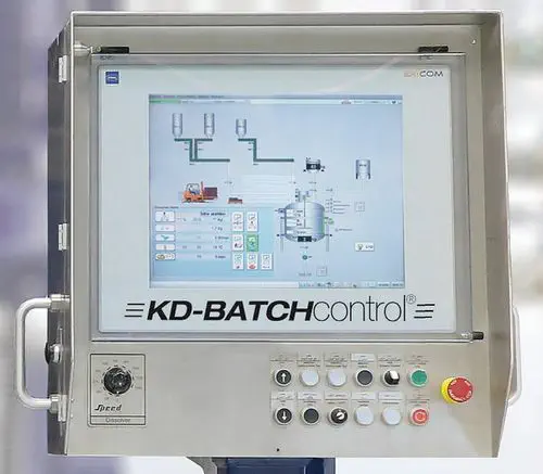 KD Panel-Mounted Batch Controller with Teach-In Recipe Automation