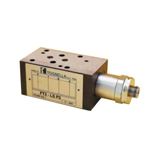 F.lli TOGNELLA FT3-LS-P3 Pressure-Compensated 3-Way Flow Control Valve
