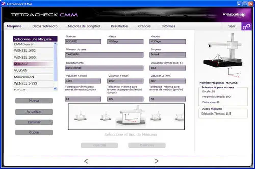 Innovalia-Metrology Tetracheck Real-Time 3D CMM Verification and Error Detection Software