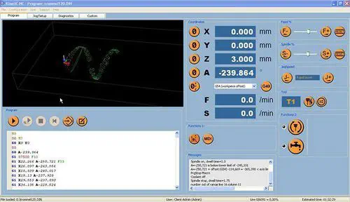 CNC-STEP KinetiC-NC 6-Axis Ethernet CNC Control Software with Failsafe Workpiece Protection