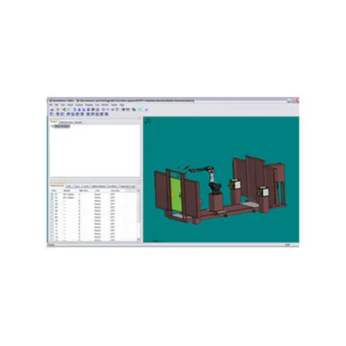 Panasonic DTPS III Offline Welding Robot Programming and 3D Simulation Software