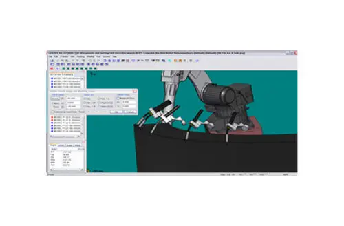 Panasonic DTPS III Offline Welding Robot Programming and 3D Simulation Software