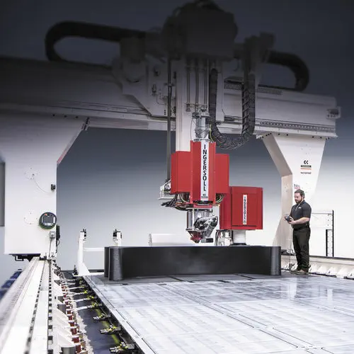 Camozzi MasterPrint 3X Large-Format Hybrid 3D Printer with 5-Axis CNC Milling