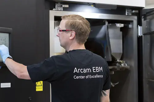Arcam Spectra L Large-Format EBM 3D Printer with Point Melt Technology