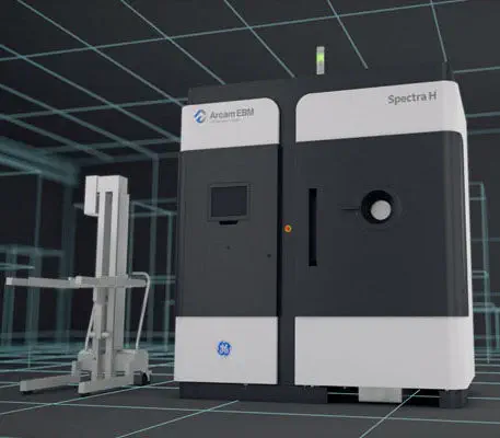 GE Additive Arcam EBM Spectra H Electron Beam Melting 3D Printer with 6 kW Beam