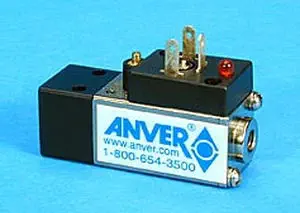 ANVER A-EVC Series Direct-Operated 3-Way Solenoid Valve for Vacuum and Air