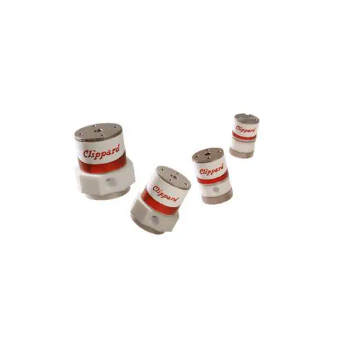 Clippard NR Series Direct-Operated 3-Way PTFE-Isolated Solenoid Valve NO/NC