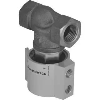 PNEUMAX PVA Series Pneumatically-Operated Bronze Piston Valve for Compressed Air