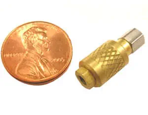 Beswick M3SV-N Ultra-Miniature M3 Threaded Slide Sleeve Valve for Gas and Liquid