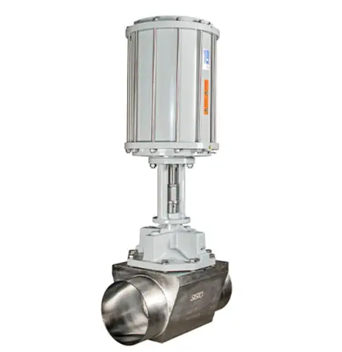 SISTO Armaturen C 2/2 Aseptic Stainless Steel Diaphragm Valve with Chambered Seal