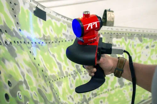 API iScan3D Handheld Metrology-Grade 3D Laser Scanner with Integrated Tactile Probing