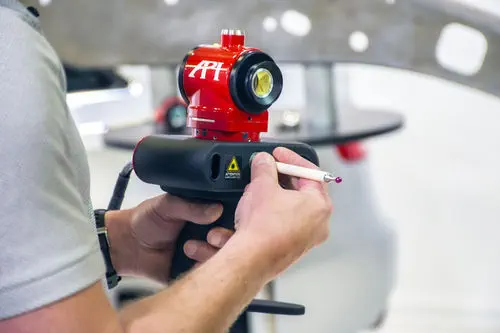 API iScan3D Handheld Metrology-Grade 3D Laser Scanner with Integrated Tactile Probing