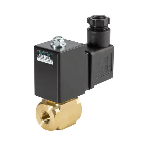Sommer-Technik OS-MV-2218-30 Direct-Operated 2-Way Solenoid Valve for Oil Lubrication, 40 bar