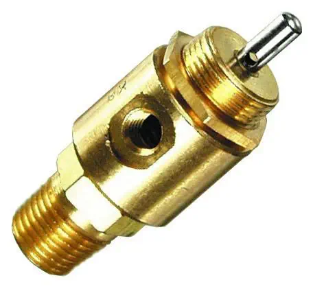 Clippard MAV-3P Miniature 3-Way Stem-Actuated Poppet Valve for Air, Water, and Oil