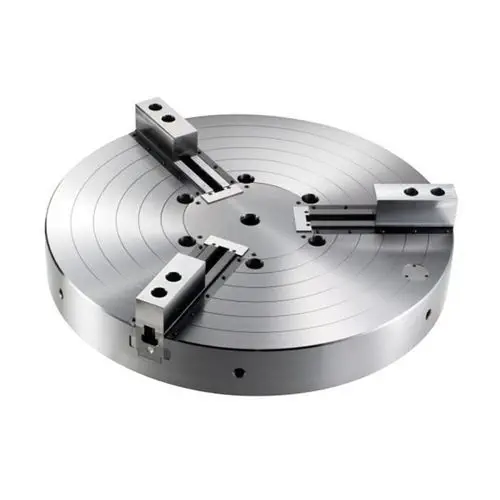 Kitagawa NV15 3-Jaw Closed-Center Power Chuck for Vertical Lathes, 381 mm