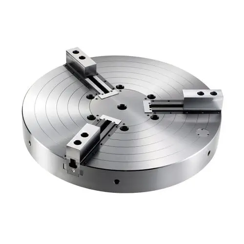 Kitagawa NV15 3-Jaw Closed-Center Power Chuck for Vertical Lathes, 381 mm