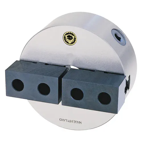BISON 3105-6 2-Jaw Self-Centering Scroll Chuck for Square and Rectangular Workpieces