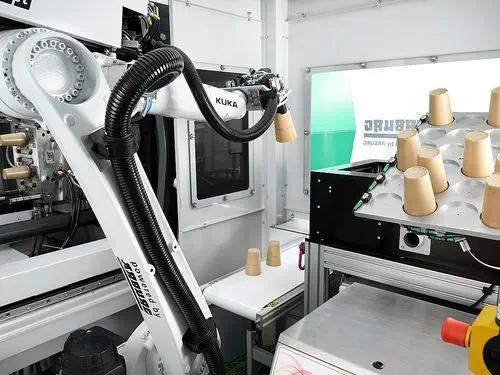 ARBURG Powered-by-ARBURG 6-Axis Robot Integration — KUKA and Yaskawa Handling Robots for ALLROUNDER Injection Molding Machines