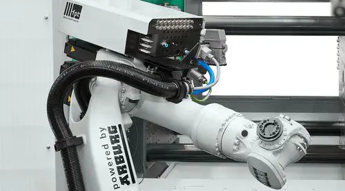 ARBURG Powered-by-ARBURG 6-Axis Robot Integration — KUKA and Yaskawa Handling Robots for ALLROUNDER Injection Molding Machines