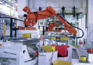 Schuler Crossbar Robot 4.0 — 8-Axis Press-to-Press Automation Robot for Automotive Stamping, 90 kg Payload