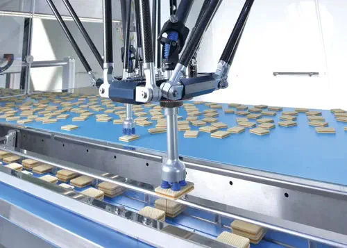 Gerhard Schubert T4 Delta Pick-and-Place Robot for High-Speed Packaging, up to 4.7 m/s and 10 G Acceleration