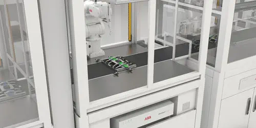 ABB IRB 1010 6-Axis Articulated Robot for Precision Small-Part Handling and Assembly, 1.5 kg Payload, 0.01 mm Repeatability