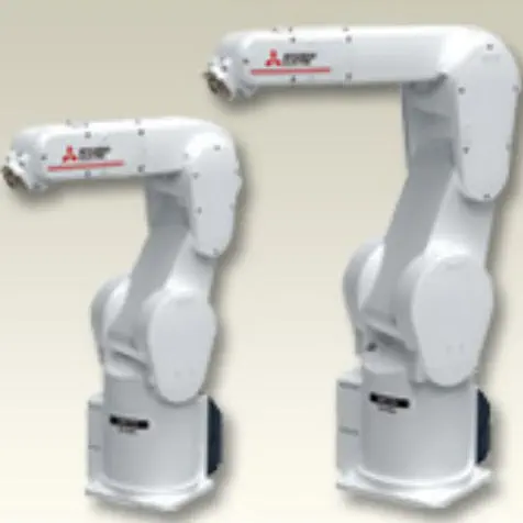 Mitsubishi MELFA RV-FR Series 6-Axis Industrial Robot with SafePlus Collaborative Safety, 2–80 kg Payload