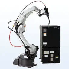 Panasonic TAWERS 6-Axis Arc Welding Robot with Integrated Inverter Power Supply and Active Wire Feed