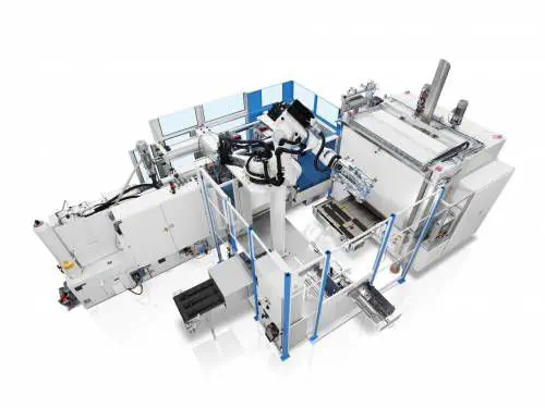 KraussMaffei IR Series 6-Axis Articulated Industrial Robot for Injection Molding Automation, 8–210 kg Payload