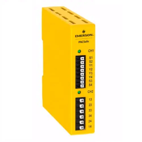 PACSafe Interface Module for Light Curtains, 2NO+1NC | Emerson IC225SRD121