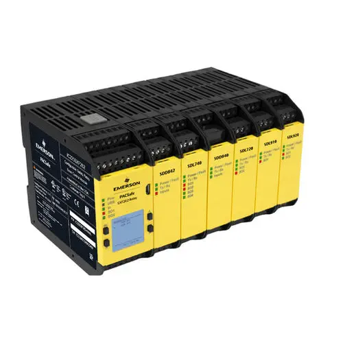 PACSafe Expandable Safety Controller, 26 Safe Inputs | Emerson IC225SXE262