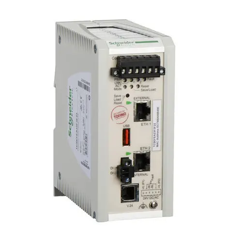 Schneider TCSEFEC23FCF21 | Industrial Firewall/Router, TX/MM, DIN rail