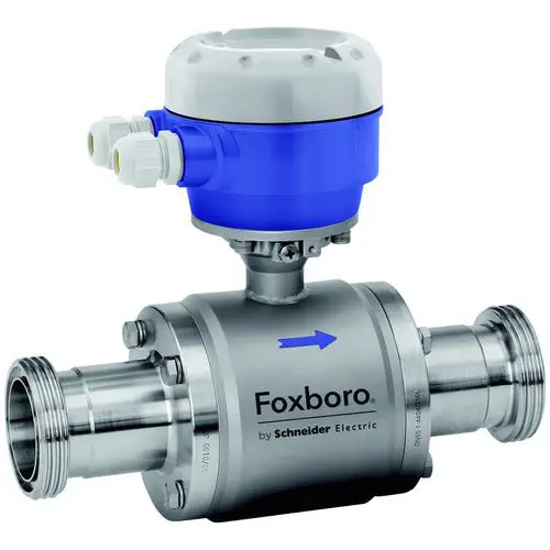 Sanitary Magnetic Flow Meter | Schneider 9600A, ±0.2%, CIP/SIP, 3-A