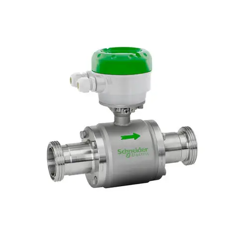 Sanitary Magnetic Flow Meter | Schneider 9600A, ±0.2%, CIP/SIP, 3-A
