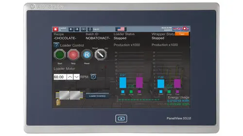 Allen-Bradley PanelView 5000 | 21.5″ HMI, Studio 5000, IP69K