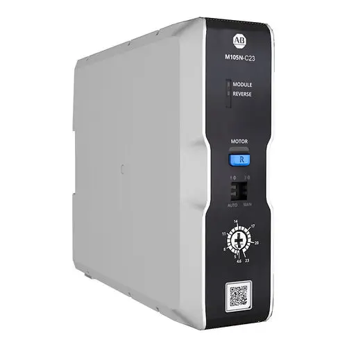 Allen-Bradley M100 | 22.5 mm Electronic Motor Starter, Point-on-Wave, SIL 3 STO