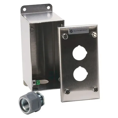 Sealed Push-Button Station for Class I Division 2 Hazardous Locations | Allen-Bradley 800R