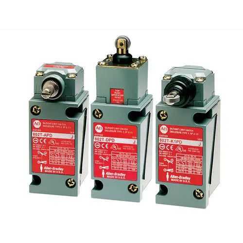 IP67 Oiltight Limit Switch with Direct Opening Safety Action | Allen-Bradley 802T Series