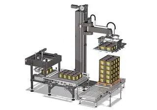 KHS Innopal RS3 Palletizing Robot, Single-Column Design with 500 Layers per Hour