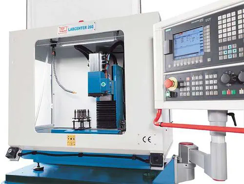 Knuth LabCenter 260 Training CNC Milling Machine with ISO 20 Taper and 4-Station Changer
