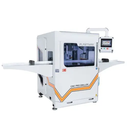 PLASTMAK SÇ 5000 S 3-Axis CNC Milling Machine for Aluminum and PVC Profiles, 10-inch Touch Control