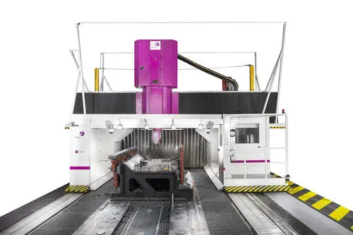 Forest-Liné MODUMILL IE Modular Gantry Milling Machine, 60 kW S1 Spindle with Automatic Head Changer