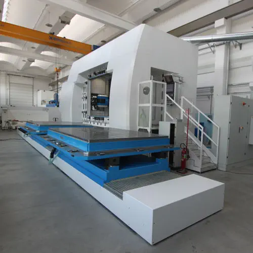 COMI GROUP MONNALISA – 5-Axis Gantry Milling Center, 4,000 mm X-Travel, 120 Tools, 30,000 rpm