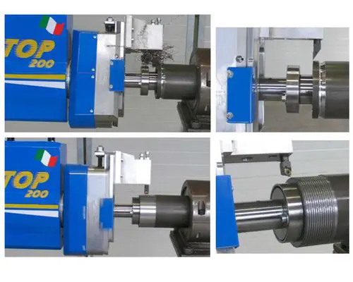 Sir Meccanica Top 200 Portable CNC Orbital Lathe, 200 mm