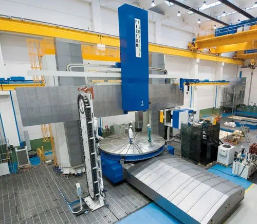 Pietro Carnaghi AY Series Vertical Lathe, 14,000 mm