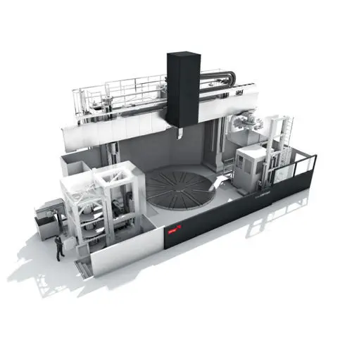 Dörries VC Series Double-Column Vertical Lathe, 12,000 mm